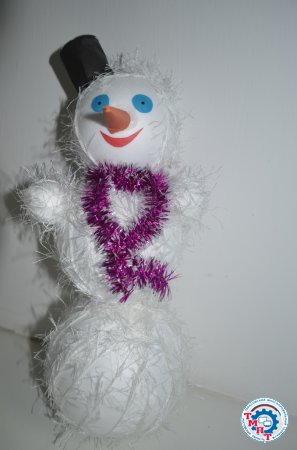 Креативный снеговик