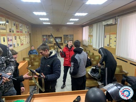 Экскурсия в отдел Тарасовского МВД  